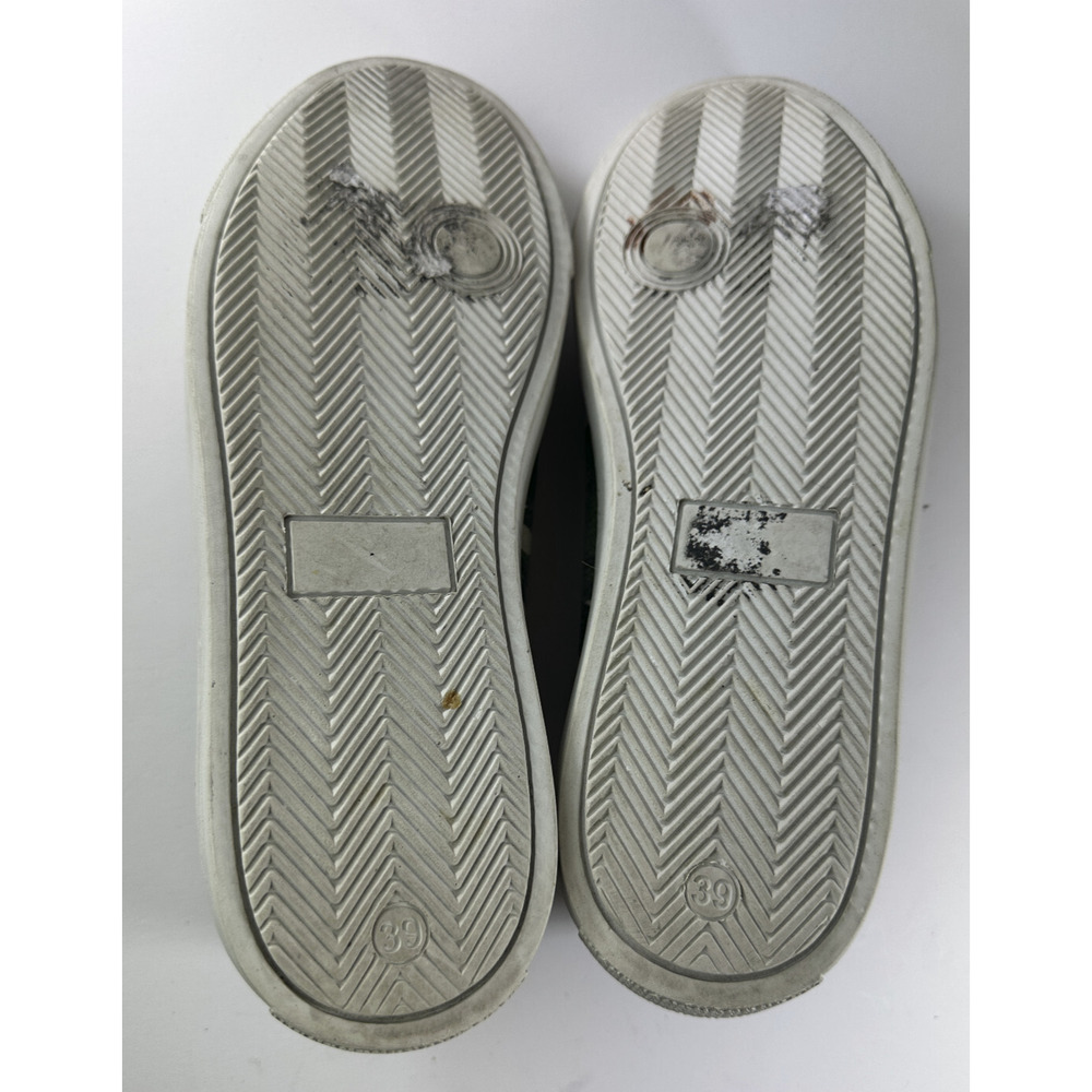Veronica Beard Sami Camo Canvas Lace-up Sneakers Leather Lining Shoes 39 US 8.5 - Picture 6 of 16